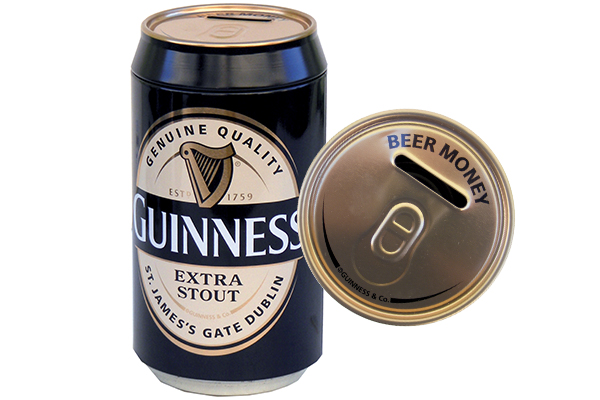 Salvadanaio Guinness